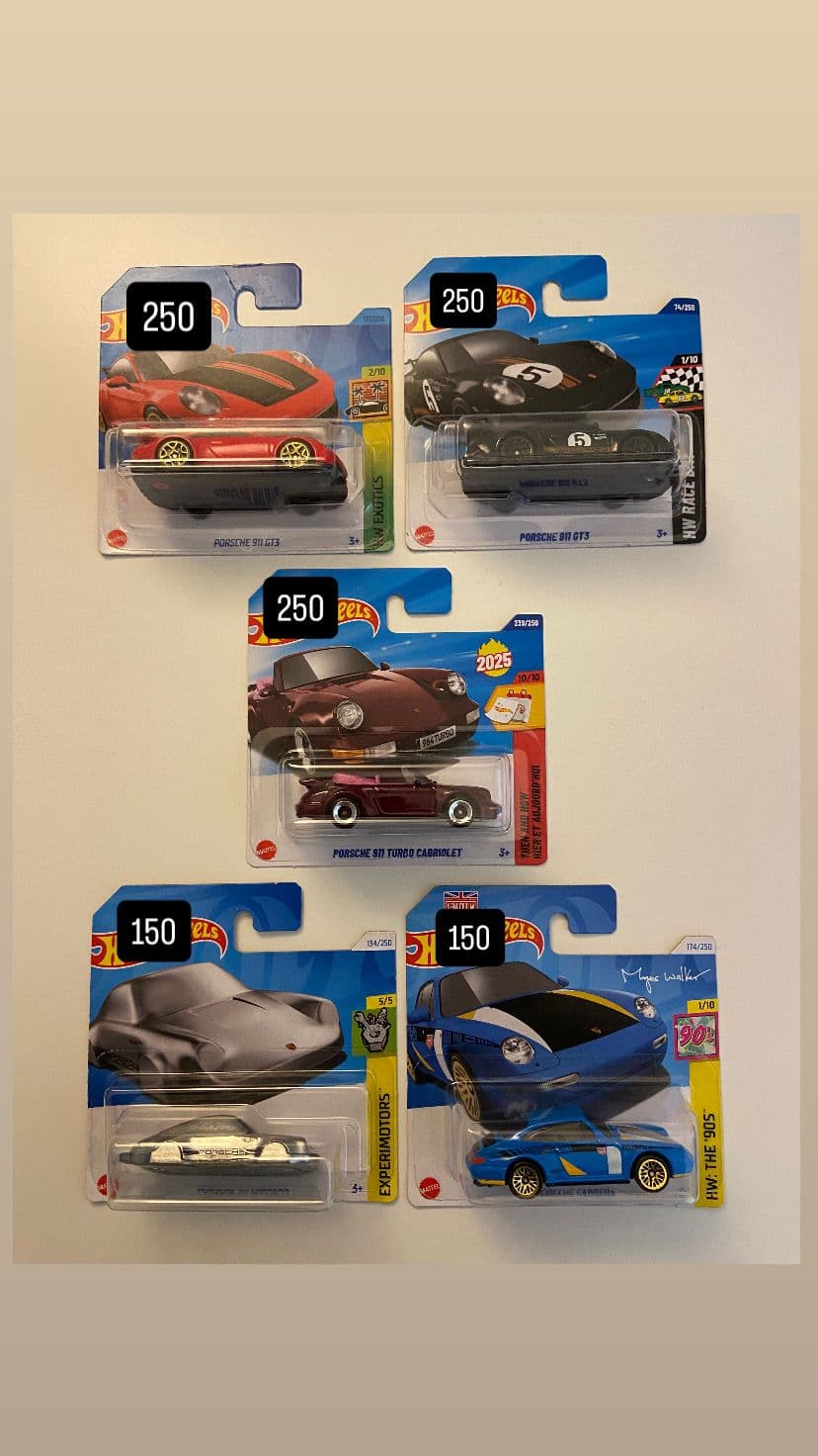Hot Wheels Porsche Lot - Model Pazarım Koleksiyon Ürünü