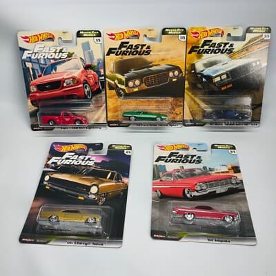 Hot Wheels Premium 5'li FF Set koleksiyon ürünü