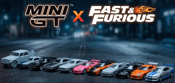 Mini GT x Fast & Furious !