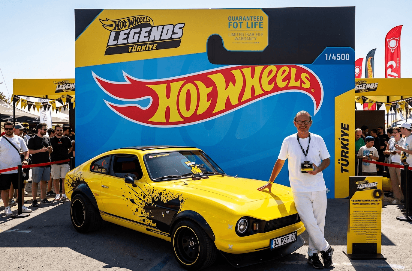 Hot Wheels Legends Tour 2026 Türkiye şampiyonu Sarı Canavar